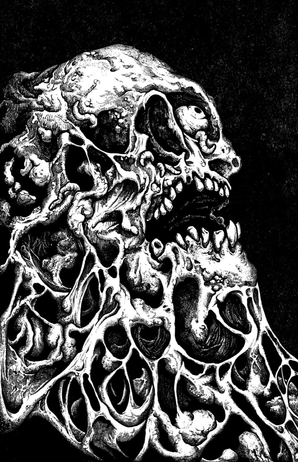 Skulls, a flash design by Justin at Tomb Gallery